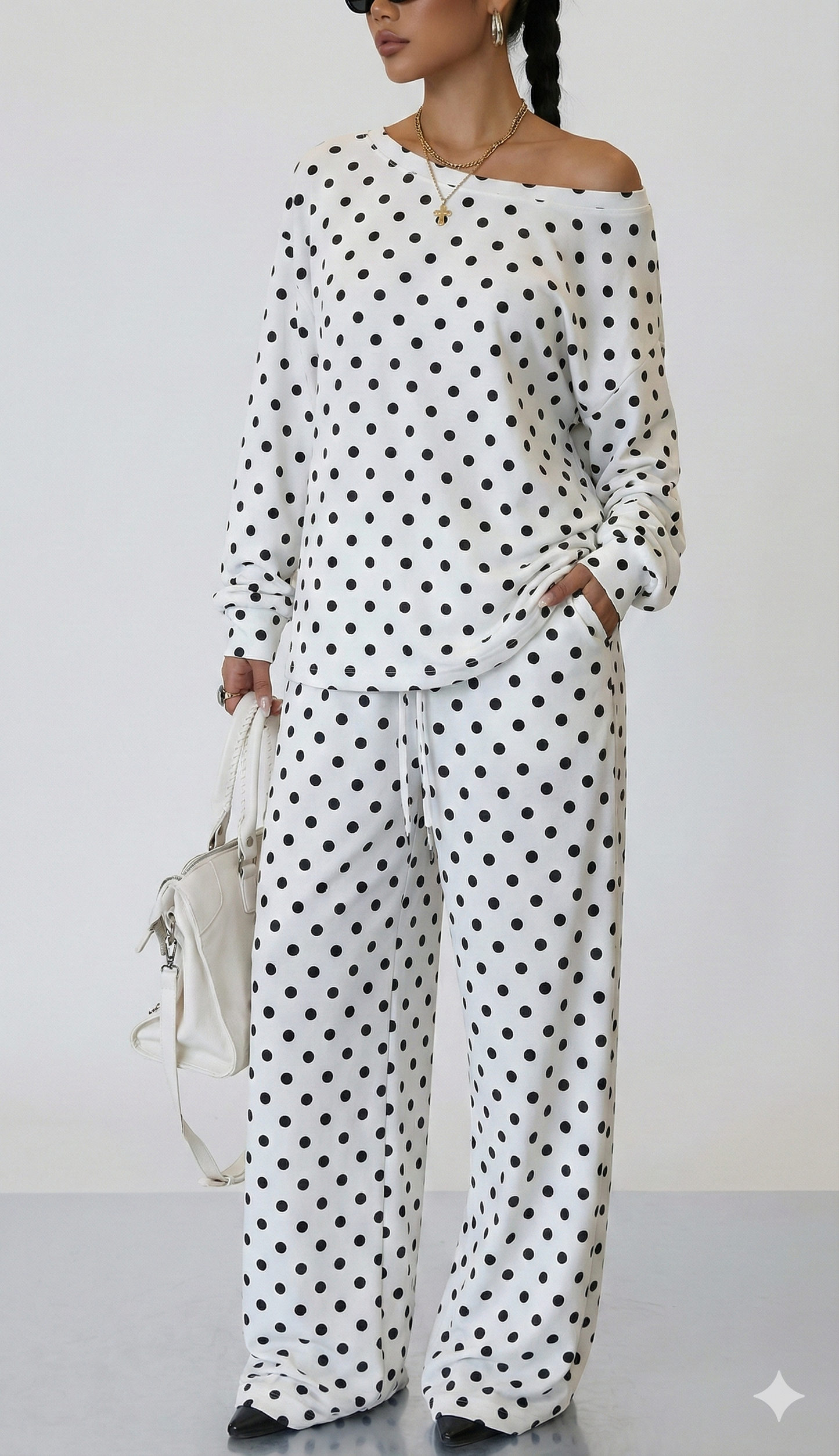 Polka Dot Lounge Set